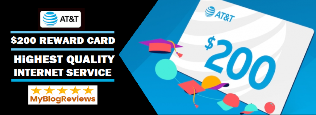 AT&T $200 reward card
